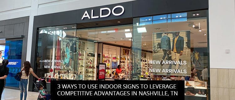 Aldo Sign for retail