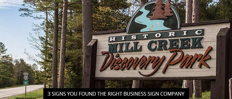 Historic Mill Creek Sign Board