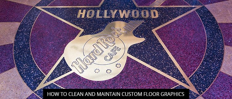 Hollywood Hard Rock Cafe Floor Graphic