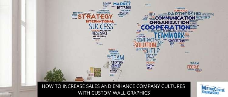How to enhance sales wall graphic
