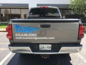 Metro Center Sign Works Vehicle Wrap