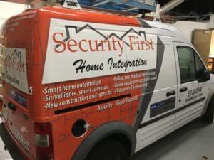 Security First Van Wrap