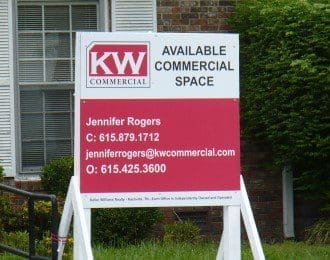 KW Real estate sign