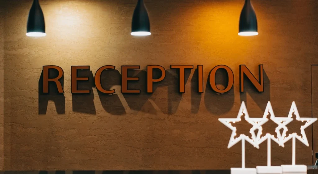 Reception Area Signs