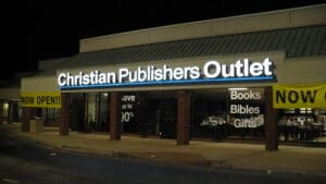 Christian Publishers Outlet Outdoor Sign
