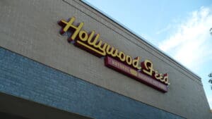 Hollywood Feed outdoor sign