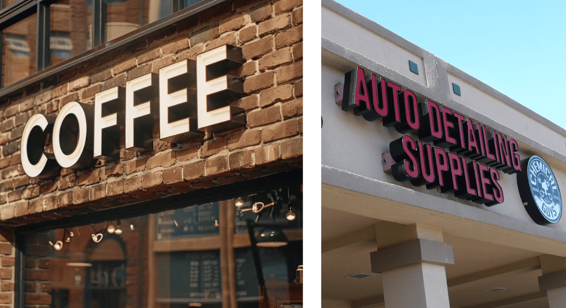 How Much Is Storefront Sign.